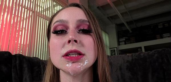  Laney Grey fantasy pretend internet connection is broken so she can seduce the maintenance man for oral sex, anal licking and huge cum shot!